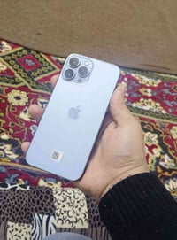 ايفون 13 برو ماكس ذاكرة:256 بطارية:87 دبل سيم ZA  جهاز جديد طك وما مفت...