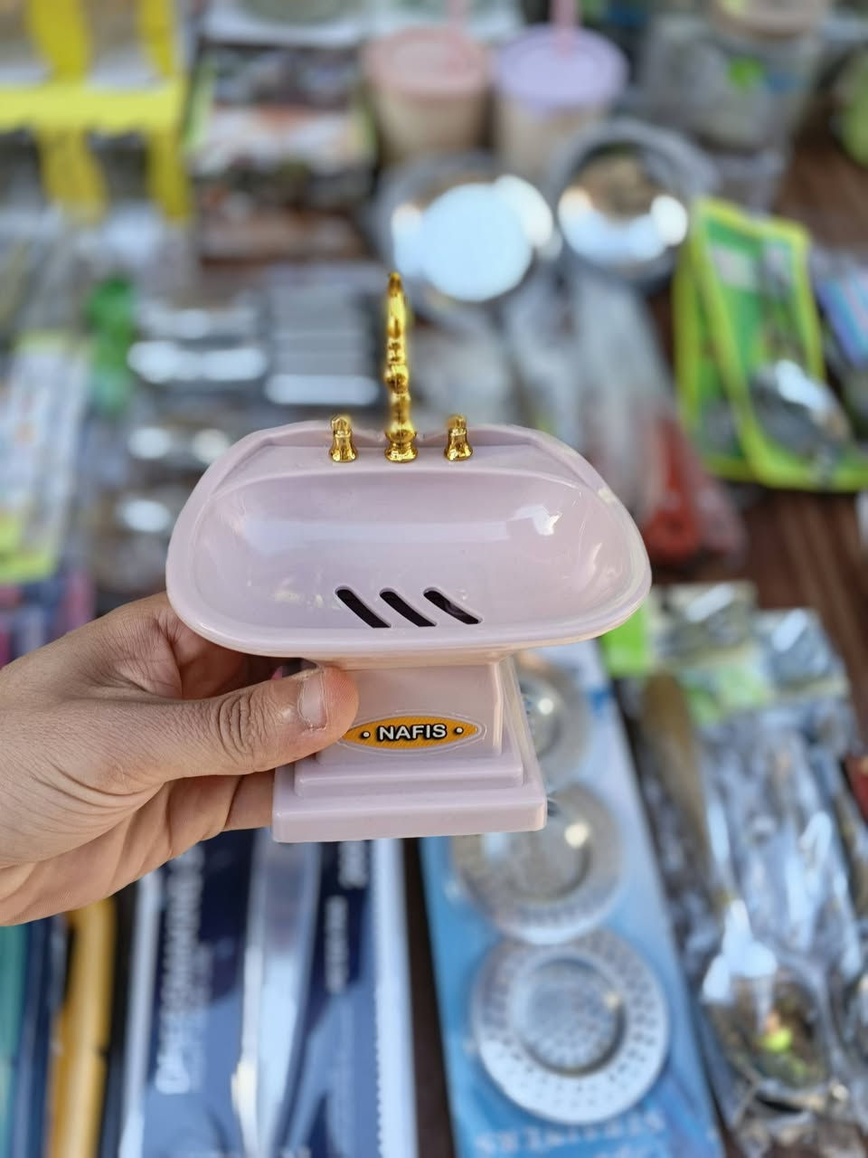 متوفر يمنه
منفظة+دولكة بلاستك+قاعدة صابون
وبسعر 1000 للقطعة فقط
العنوان:بابل المسيب مجمع عقيل مجاور الكراج


**إذا كنت صاحب هذا الإعلان وتريد حذفه لأي سبب، رجاءا أرسل رسالة إلى الدعم الفني**