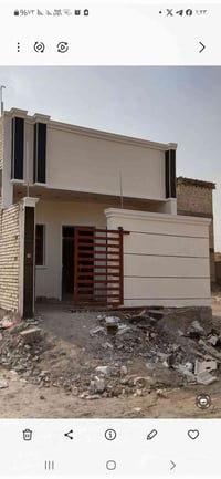 بيت طابقين ١٢٥ م٢ للبيع الزعفرانية الامانة شغل درجة اولى باشراف هندسي ...