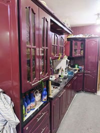 عندي كاونتر إطار ألمنيوم والباقي خشب pdf أربعة ونصف متر كلفني مليونين ...