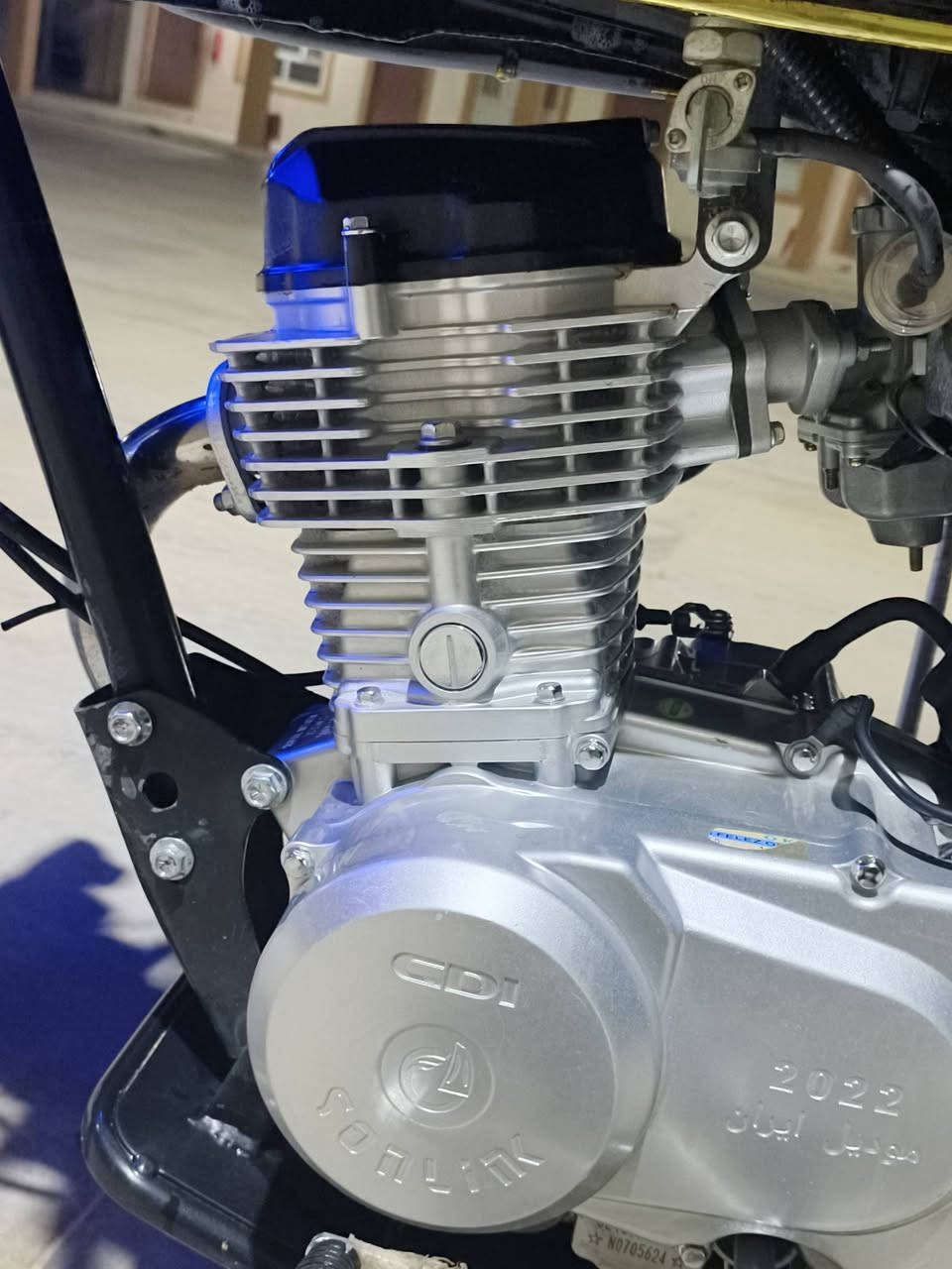 سلام عليكم شباب دراجة سولنيك موديل 2022دراجة بعدة لوك أي عيب مابي محرك مامفتوح أوراق أصولي دراجة جسمة كلة شغال بدون نقص سعر ٦٠٠بي مجال مكان خانقين و هاي رقمي ***********
