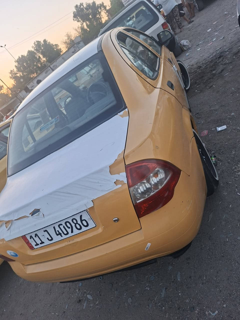 طيبه موديل 2015 رقم بغداد ب اسمي تحويل ثاني يوم 
بيه راديتر مال تبريد وغاز ومشط ستيرن وباقي سياره جاهزه داخله هزه مصفره هيئه وغرمات كبل تبصم سعر ٣٣ وبيه مجال ***********5
