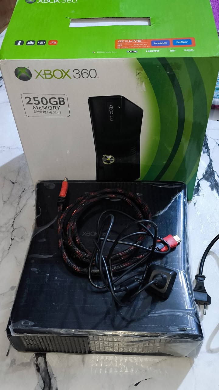 اكس بوكس 360 جهاز  جديد استعمال قليل ويا جوستك عدد2 واحد واير واحد بدون واير العاب بيس 2026/ GTA   ويا 19 لعبه كلهن حديثات السعر 100 بي مجال  والشراي بي خير ويدلل


**إذا كنت صاحب هذا الإعلان وتريد حذفه لأي سبب، رجاءا أرسل رسالة إلى الدعم الفني**