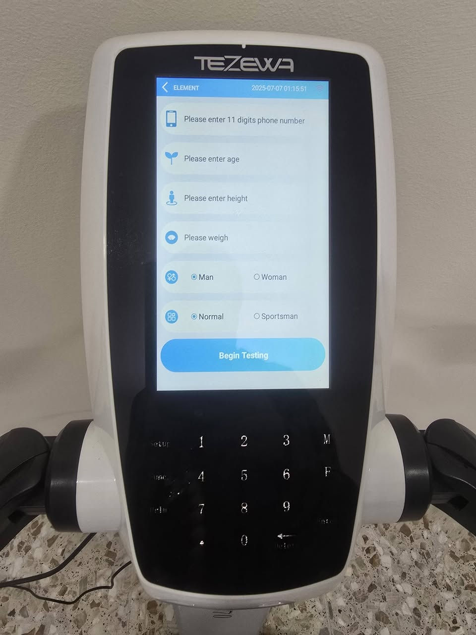 ميزان انبودي inbody  لقياس وزن الجسم وحساب نسبه الدهون ومكان الدهون المتراكمه ونسبه الاملاح والمعادن  تحليل كامل للجسم والسعر ٤مليون ونص


**إذا كنت صاحب هذا الإعلان وتريد حذفه لأي سبب، رجاءا أرسل رسالة إلى الدعم الفني**