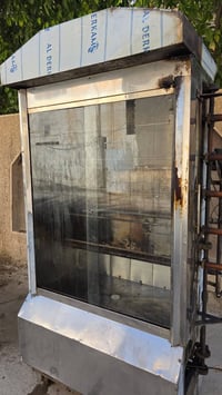 اغراض مطعم للبيع بسعر مناسب مستعجل شوايه قص مزدوجه دبل زائد شوايه كص ا...