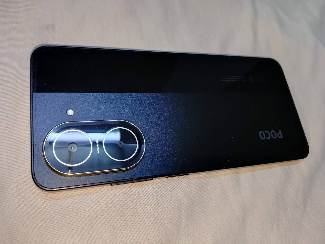 السلام عليكم  مبايل    poco c71
ذاكره 128
 حجم الشاشه 6. 8 منوع LcD
 من فذ الشحن تاي بسي  
مزود اب بصمه جانبيه سريعه الستجابه
البطاريه اب حجم 5200ملي 
 يدعم دبل سيم كارد
الكامره 32Mp
كامره ال سي لفي 8.Mp
ملاحضه الجولا مستاخدام 3اشهر 
ما م بدال  اي شي بي 
السعر 125  فل موصل حي سومر   ملاحضه ال شاشه مخدوشه خدش بصيط 🫡🌹


**إذا كنت صاحب هذا الإعلان وتريد حذفه لأي سبب، رجاءا أرسل رسالة إلى الدعم الفني**