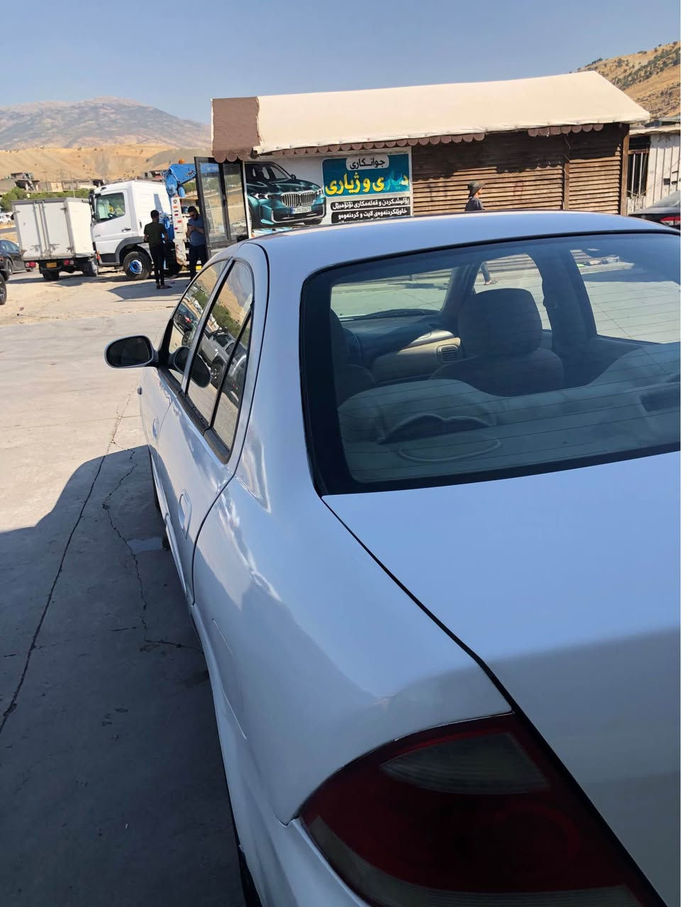 نیسان سنی مۆدیل ٢٠١٢ ته‌كسی بوه‌ كراوه‌ته‌وه‌ خسوسی گێر و مه‌كینه‌ی به‌ شه‌رت گێر عادی  ٤ جام كاره‌با  ته‌برید 
كامل به‌ شه‌رت 
ره‌قه‌م و سنه‌وی نوێ ‌ 
بۆ زانیاری زیاتر 
*********** وه‌تسئاپ سوران, أربيل
