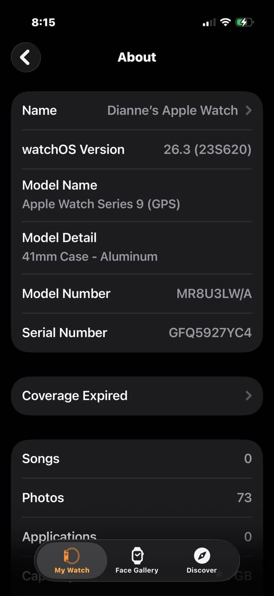 Very well kept, and in excellent condition.
I’m only selling it because I’m upgrading to the Ultra series.

This watch is perfect if you want to level up your health, fitness, sleep tracking, calorie burn, and workout routine. It even works perfectly underwater — great for swimming tracking as well. It has been incredibly reliable and smooth in daily use.

Original price: 499,000 IQD
Selling price: 325,000 IQD (slightly negotiable)

A great chance to get a nearly-new Series 9 for a much better price! أربيل, العراق


**إذا كنت صاحب هذا الإعلان وتريد حذفه لأي سبب، رجاءا أرسل رسالة إلى الدعم الفني**
