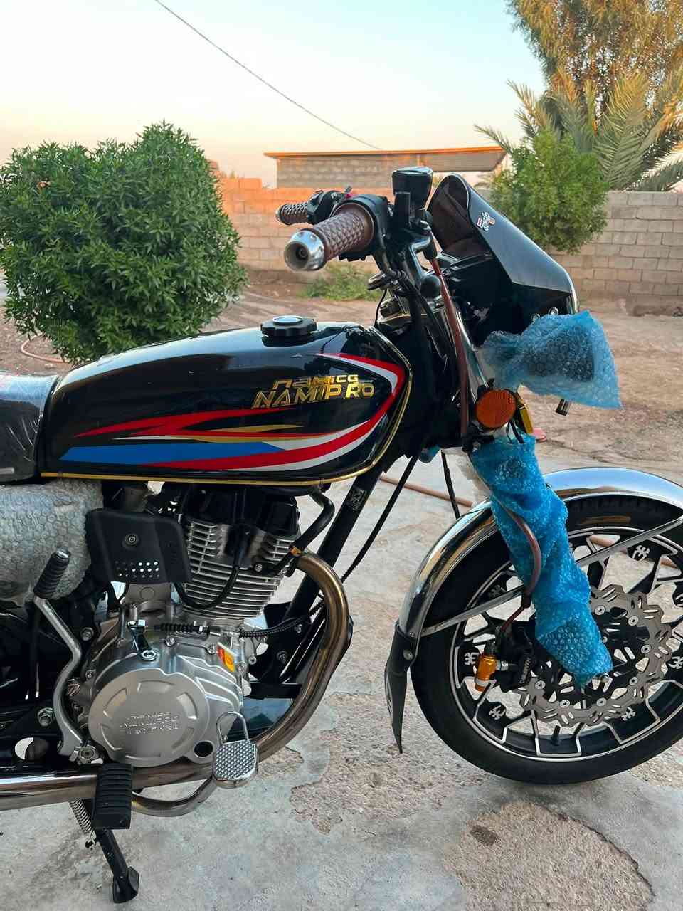 سلام عليكم دراجه نامه برو 2026 للبيع محرك 200 دراجه نظيفه اوراق كامله السعر 850 وبيها مجال حك الجيه محتاج فلوس واريد ابيعها المكان بلدروز ***********
