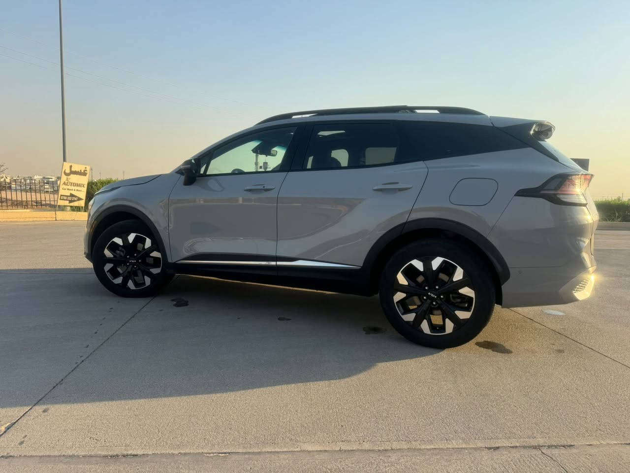 السلام عليكم
سياره للبيع كيا سبورتج موديل (2023)
4بستم محرك (2500)
رقم لوحه اربيل
صبغ قطعتين(شاملغ خلفي-صندوق خلفي)
للتواصل على  رقم و واتساب ***********
