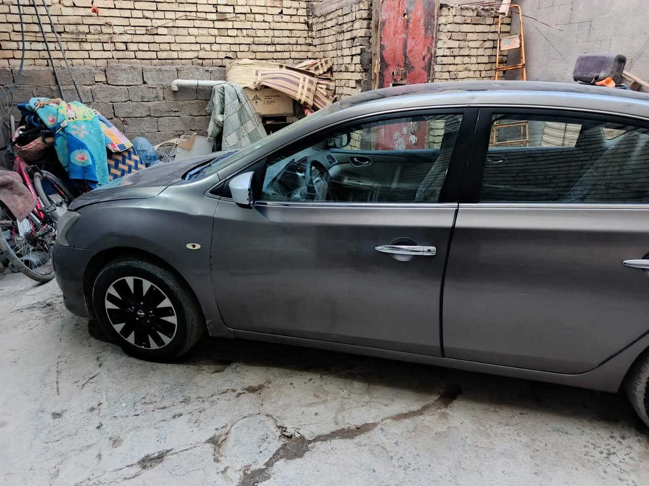 نيسان سنترا مديل 16 مكفوله كفاله عامه عده باب السايق بي صبغ مكينه كير تبريد تتفه ويلكب تخم تاير ماشيه 148 السعر  مكلف بل نشر مكان السياره كويريش قرب علوه الرشيد بغداد رقم صاحب السياره ***********
