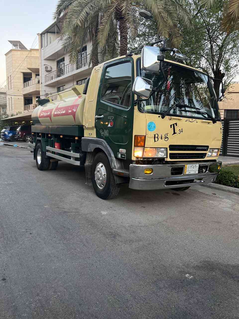 السلام عليكم 
تنكر اللبيع الحموله 7800 لتر 
رقم التواصل ***********
