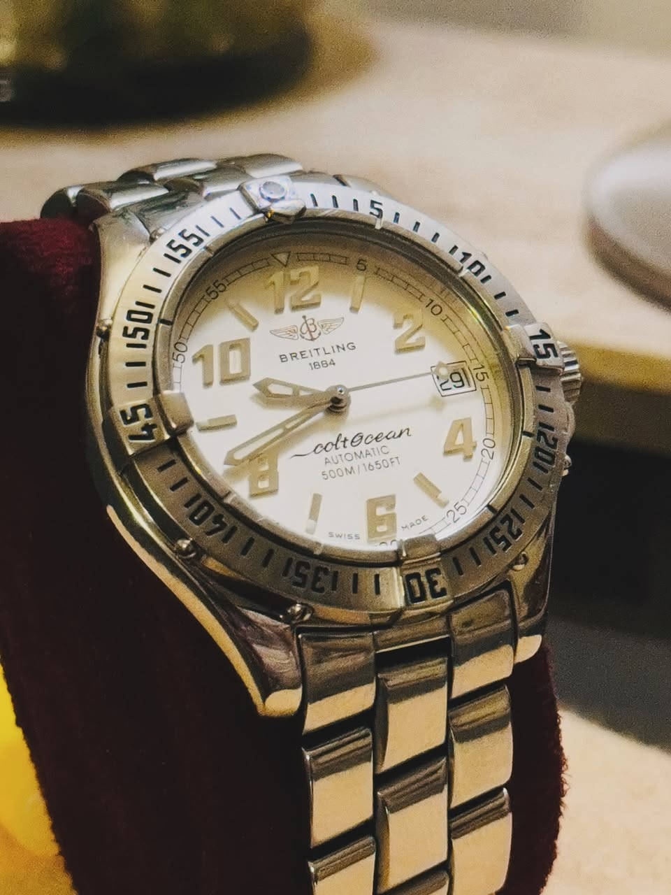 #breitling #switzerland بريتلنك اوتماتك


**إذا كنت صاحب هذا الإعلان وتريد حذفه لأي سبب، رجاءا أرسل رسالة إلى الدعم الفني**