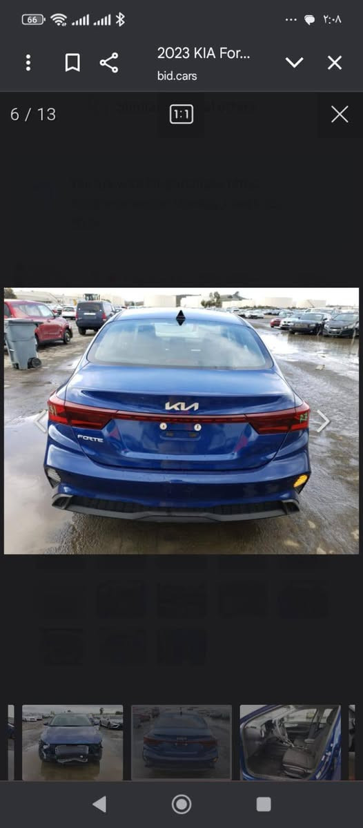 للبيع كيا فورتي موديل 23 حادث موضح بصور جاملغ نفسه اجه وياه اوجاملغ اتبدل ونصبغ الباقي مكفوله السونار كدامك ماشيه 31الف رقم بابل مفتوح بيه كازكيت فقط المكينه جديده اوجاهزه السياره من كلشي بدون ارباك السعر155اوبيه مجال قليل ***********مكاني بابل
