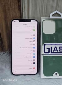 ايفون ١٢ برو ماكس • ٢٥٦ • بطارية ٧٨%
