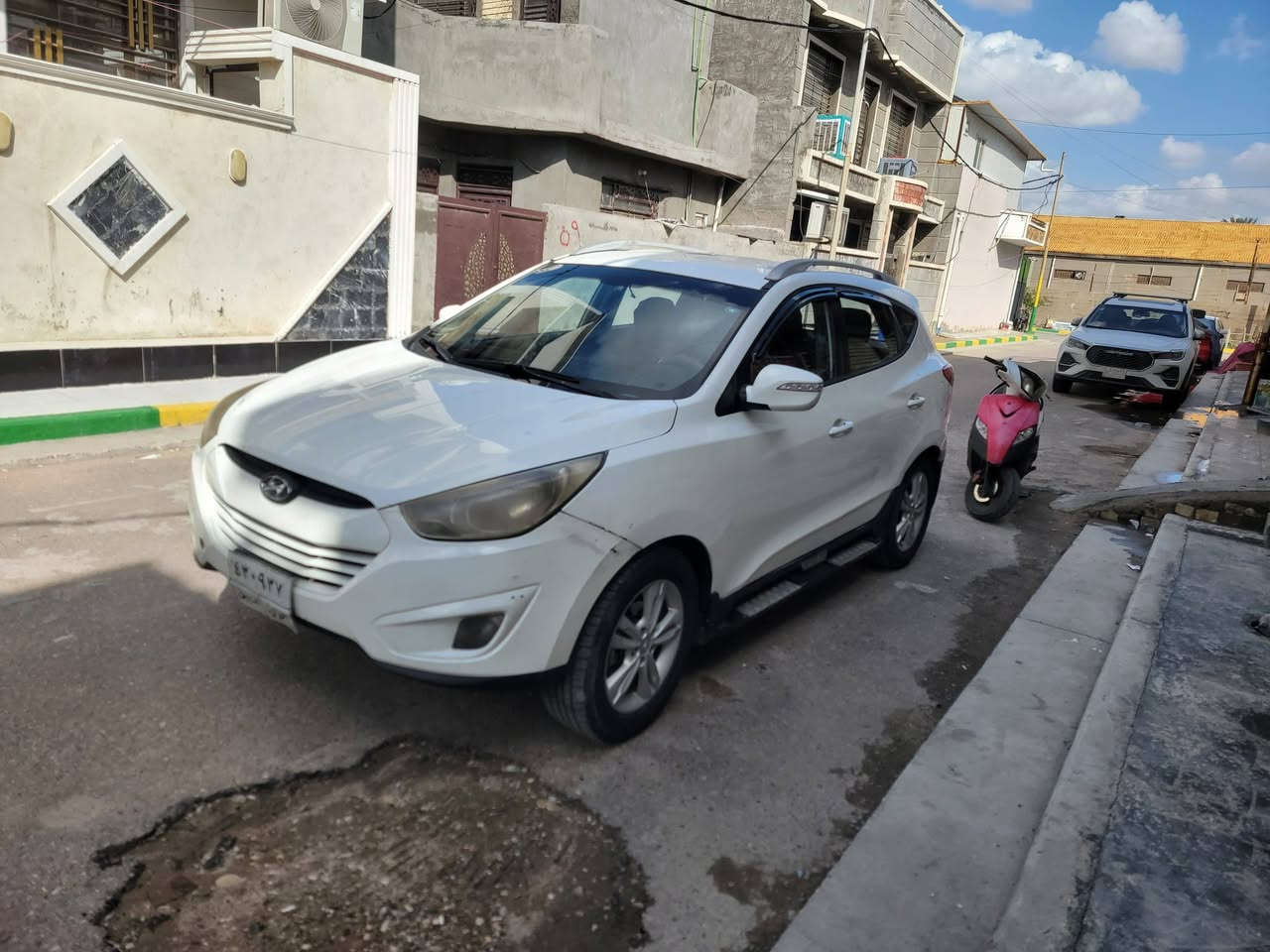 السلام عليكم توسان موديل 11 مكينه الفين مابيه صبغ فقط بارد سياره حلوه نضيفه سعره 130بيه مجال التصال على رقم *********** مكان بغداد اليرموك
