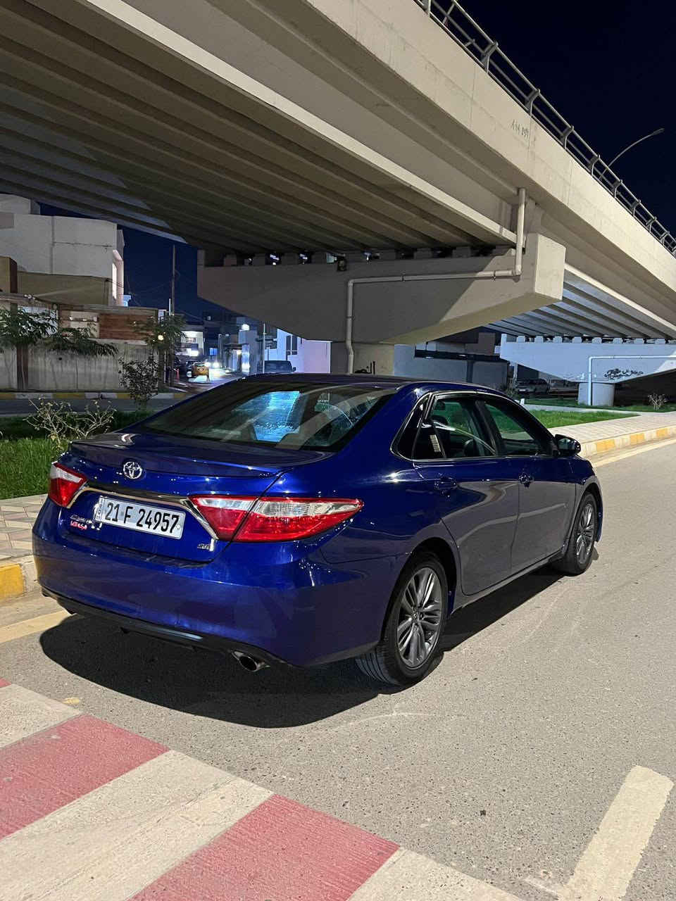كامري 2016se  سياره ظرر بسيط بدون دواخل بدون ايرباك سياره فقط بيه تعديل بارد سونار مرفق السعر 140مكاني كركوك رقم وسنويه جديد شرط التحويل الشراي يتصل *********** كركوك, العراق
