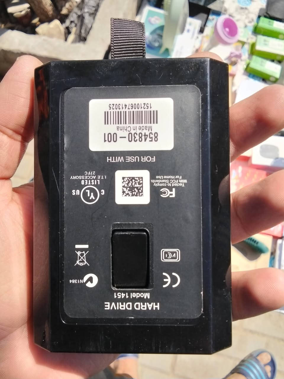 هارد اكس بوكس مساحته 320 متروس العاب سعر 30 مكان حسينية راشديه ويوجد توصيل


**إذا كنت صاحب هذا الإعلان وتريد حذفه لأي سبب، رجاءا أرسل رسالة إلى الدعم الفني**