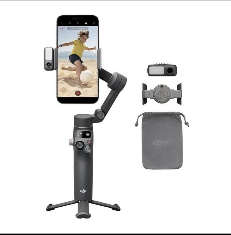 � للبيع أوزمو DJI Osmo Mobile 7P 📢
للبيع أوزمو دي جي آي، مناسب للتصوير الاحترافي وصناعة المحتوى، يثبت الصورة ويطيك فيديو ناعم بدون اهتزاز.

✅ تثبيت ثلاثي المحاور (3 Axis Stabilization)

✅ مناسب لليوتيوب، التيك توك، والريلز

✅ بطارية تدوم ساعات طويلة

✅ يدعم أجهزة الآيفون والأندرويد

✅ جديد  فقط مفتوحة كارتونتة 

✅ مع العلبة والملحقات 

💰 السعر: (90)

📍 الموقع: بغداد. الكرخ 

📞 للاستفسار: خاص أو واتساب :***********

