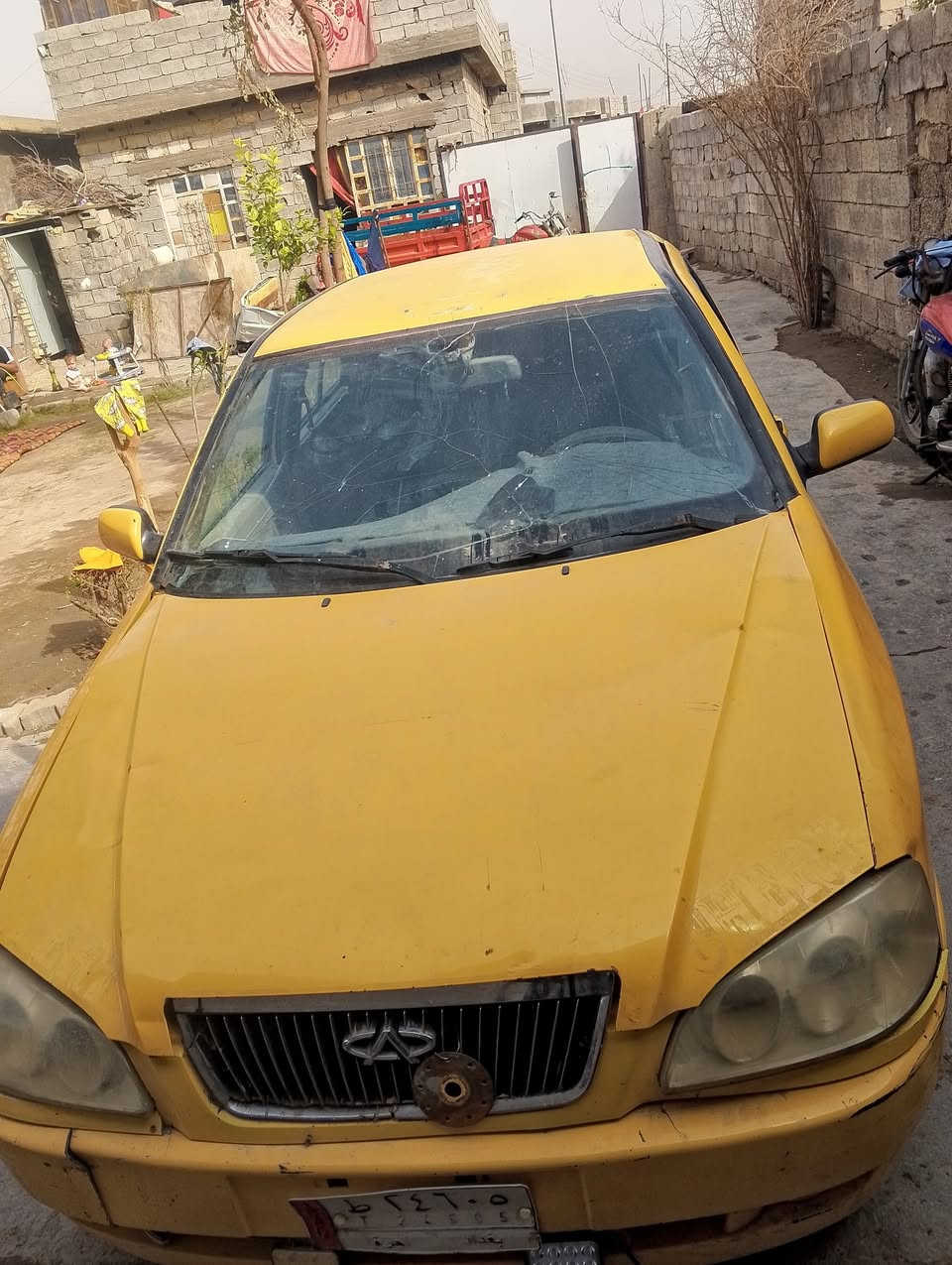 يا الله من رخصه الادمن سياره شيري 2010 جير محرك كورولا رقم مصفر من هيئه ومن كل الغرامت سياره مال شغل الرقم بغداد تواصل استفسار على هذا الرقم ***********
