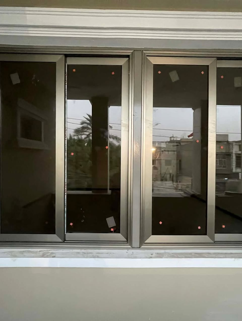 تم بحمد الله تجهيز بيت سيد حيدر 
 شبابيك ألمنيوم مقطع 7.5 دبل جام 6  ملم مقسّى
 شبابيك المنيوم مفصلي  
أبواب مفصلي  
ابجورات خارجيه 
لون شمباني 
بمواد تركيه ضمان 10 سنوات 
لاستفسار مراسلة الصفحه 
او الاتصال بنا على الارقام 
📞 *********** 
او زيارة معرضنا 
📍 حله - قرب جسر الثوره - طريق بغداد - مقابل ابو مروه للسيراميك
