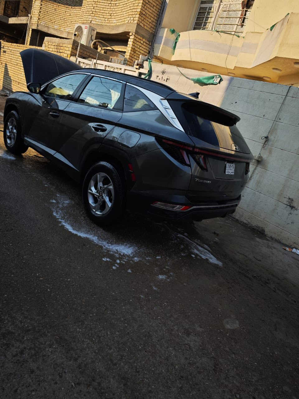 سلام عليكم توسان وارد امريكي ٢٠٢٣  فور ويل بدون رقم حادث كما مبين في الصور بدون دواخل السعر ١١٥  
*********** واتساب
