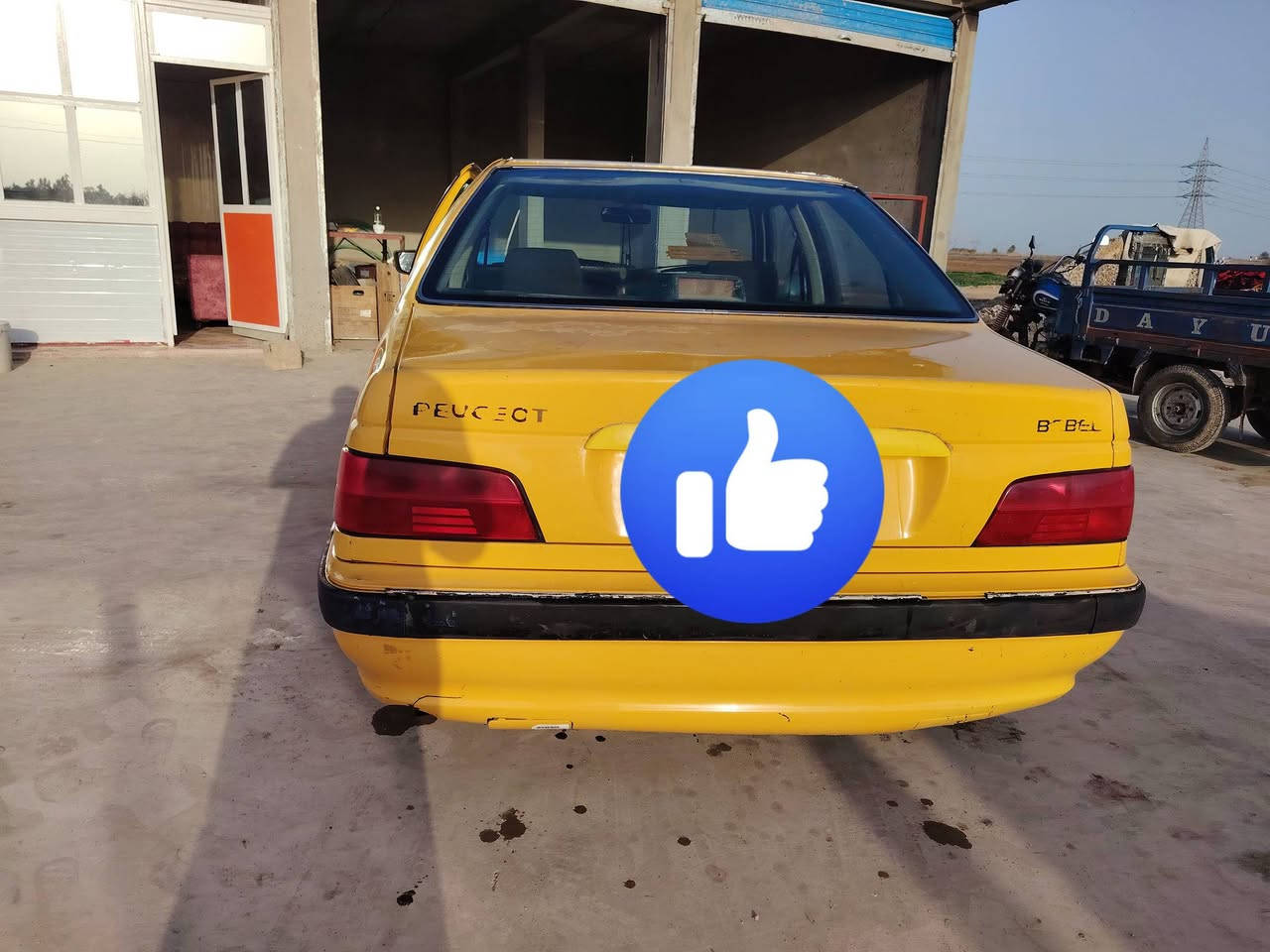 سلام عليكم سيار البيع بيجو بارص موديل ١٥ تكسي  ***********
