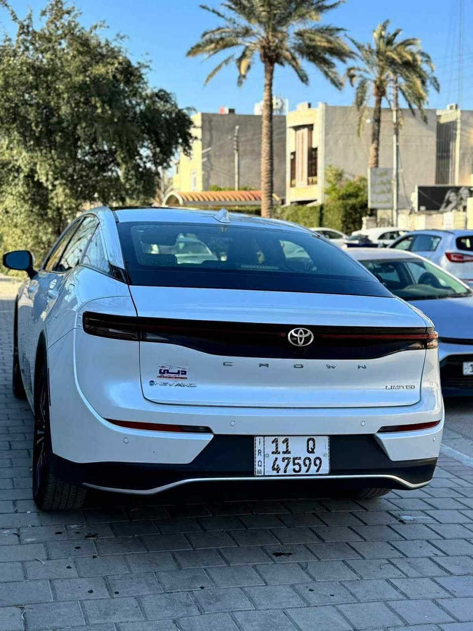 السلام عليكم

كراون 2024 لمتد هايبرد 

مكينه 2500 هايبرد

مرقم بغداد بسمي تحويل ثاني يوم 

ماشية 18 الف

فول مواصفات 1/1 

 الضرر موضح بلصورة 

مكفولة عدى الدعامية الامامية

فول مواصفات

كشن خزن ميموري 
دخول ذكي اربعة ابواب 
مقاعد اماميه تحكم 
مقاعد اماميه تدفئ وتبريد 
مقاعد خلفيه تدفئ 
تدفئ استيرن 
سستم سماعات jbl 
حساس امامي خلفي 
توفق ذاتي 
لايت 4 عدسات 
فور ويل

تبريد قطعتين 

خمس انظمه قيادة 
حجم الويل 19
بدون اي نقص 
بانوراما 
تبريد مناخي

تحديد مسار وقيادة ذاتية

رادار امامي وخلفي 

صفر مسج

السعر 28 الف دولار  

مكاني بغداد حي الجهاد
الاطباء خدمي شارع المطار للتواصل 
***********
