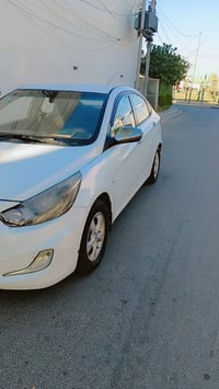 اكسنت 2011 خليجي  رقم بغداد   سنويه جديده   محرك 1600  داخل لونين    ب...