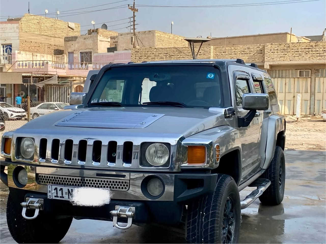 السلام عليكم 
همر H3 2007 بغداد بأسمي رقم انكليزي صبغ بنيد فقط والباقي كفاله سونار موجود السعر ١٢٥ بيها مجال بسيط ماشيه ١٣٢ حقيقي بيع او مراوس حسب القناعة 
***********
***********
