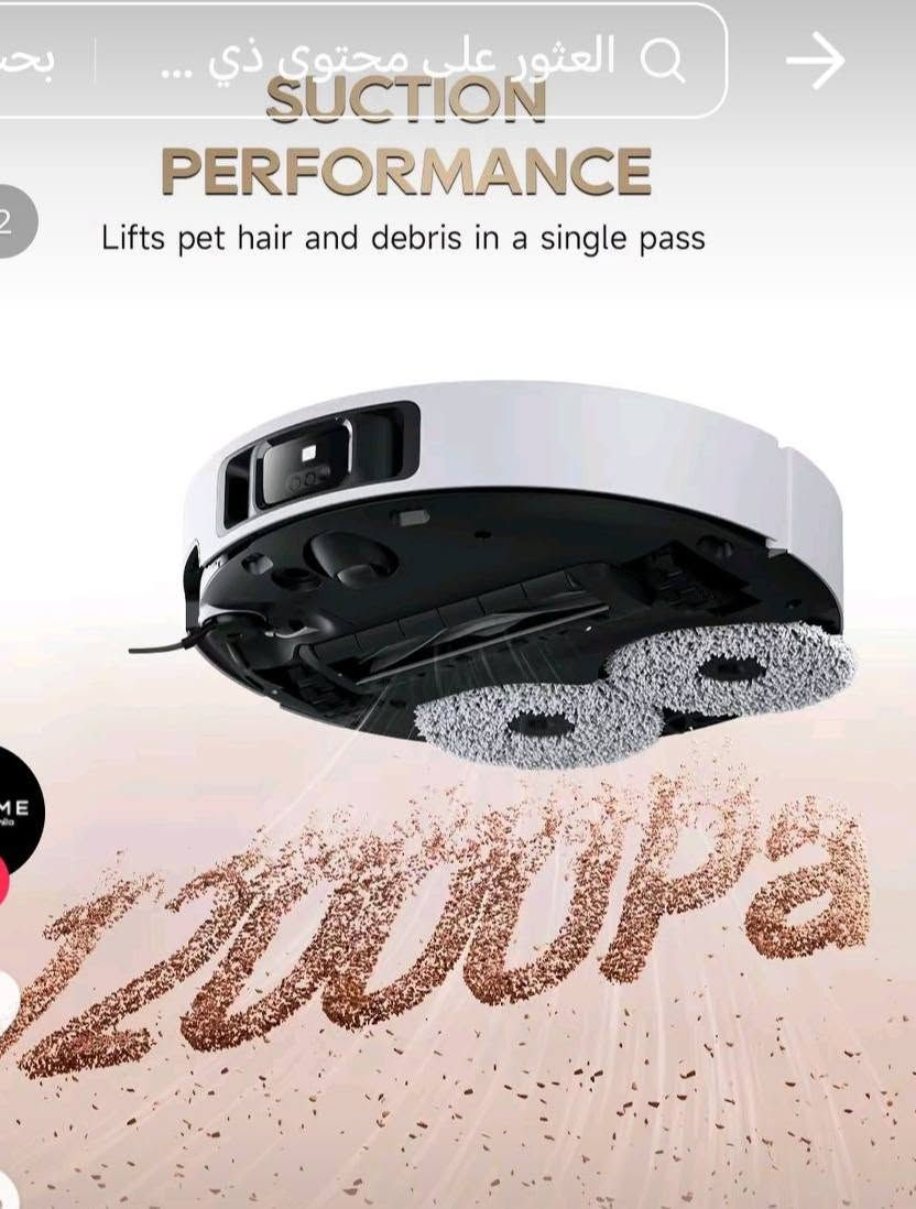 مكنسة روبوت دريمي  x40 Ultra  مواصفات خارقة قوة سحب  12.000باسكال


**إذا كنت صاحب هذا الإعلان وتريد حذفه لأي سبب، رجاءا أرسل رسالة إلى الدعم الفني**