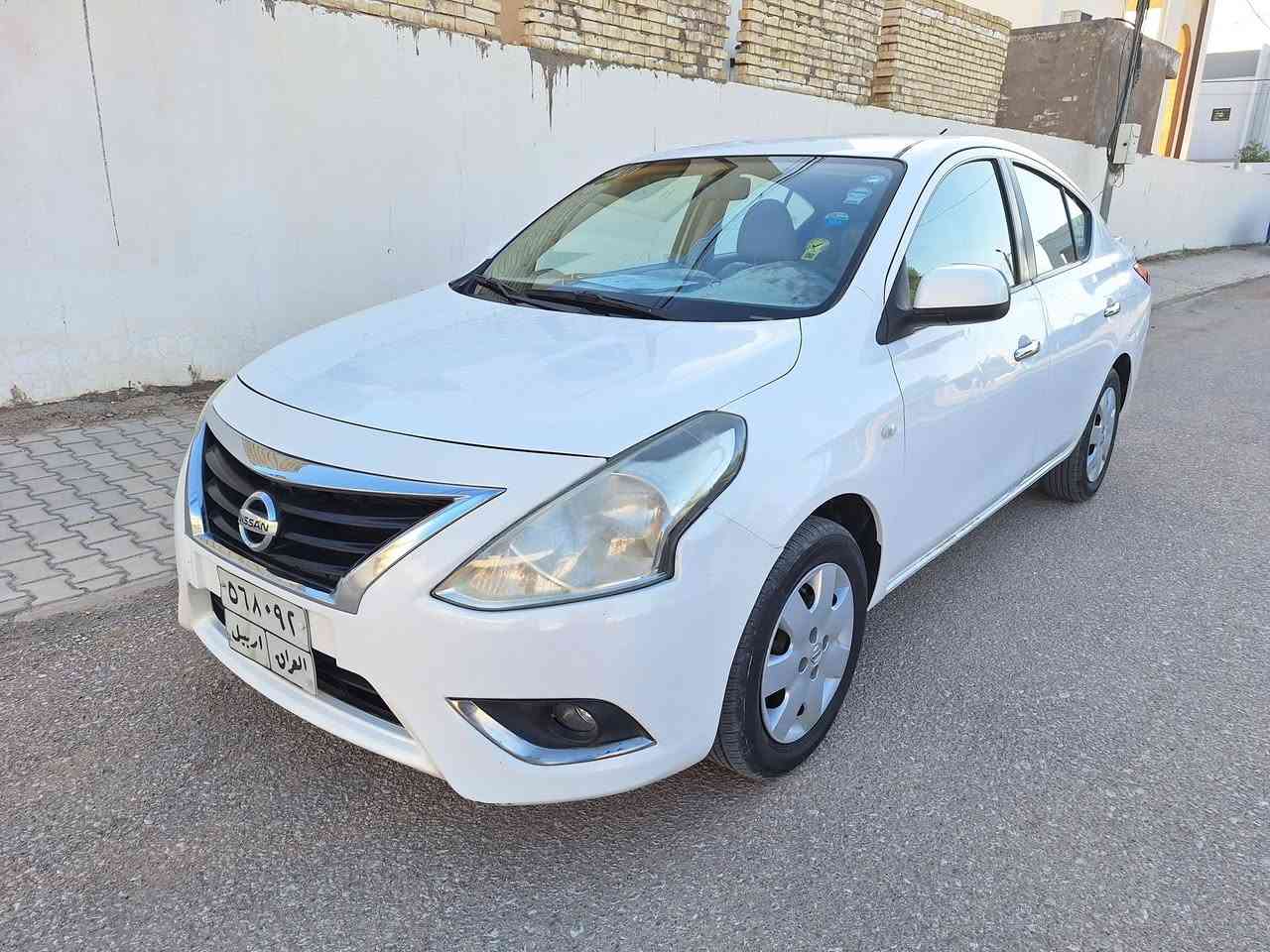 نيسان صني هندي بليتة زركة 2020 
رقم أربيل تحويل وكالة مضمون بأسم شركة هيوا 
حساسات تحكمات ستيرن سبايدر ويدات نيكل 
محرك كير كفالة حدادية مكفولة 
بيها سونار موجودة كل التفاصيل بي 
مكانها النجف 
السعر 102 بيها مجال بسيط 

***********

بي واتساب موجود اتصل عليه
