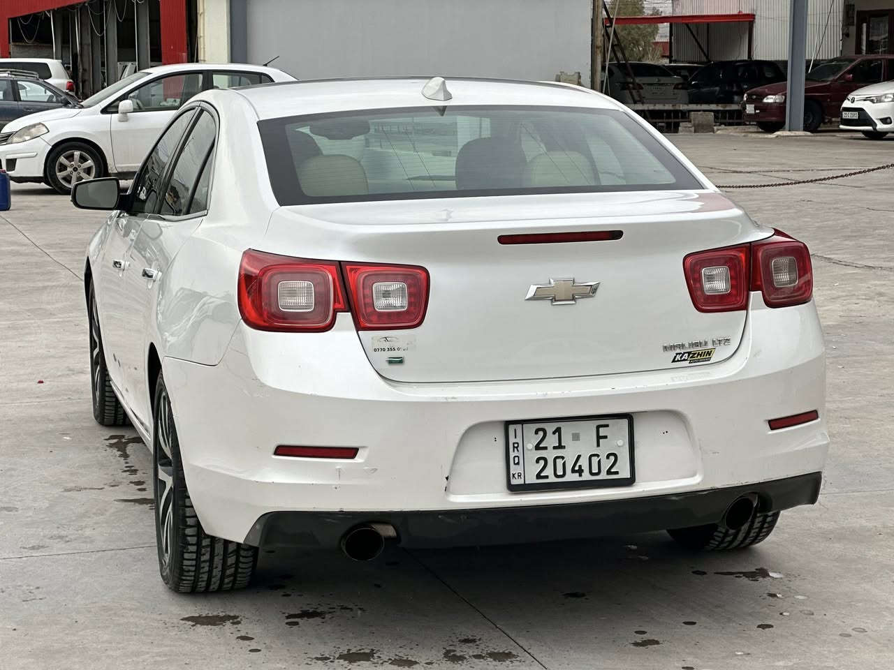 ماليبو ٢٠١٦ خليجي
مواصفات كشنات جلد هيتر 
٧الوان 
شغال
اوتو ستوب 
سنويه جديد لحد ٢٠٣٠ 
رقم سليمانيه 
شاشه كبير 
تايرات جديد 
سبغ جامرلغ و بنيد
سياره جاهزه 
تحويل مباشر 
مكان سياره سليمانيه 
سعر ٩٧ ورقه مجال 
***********
واتساب
