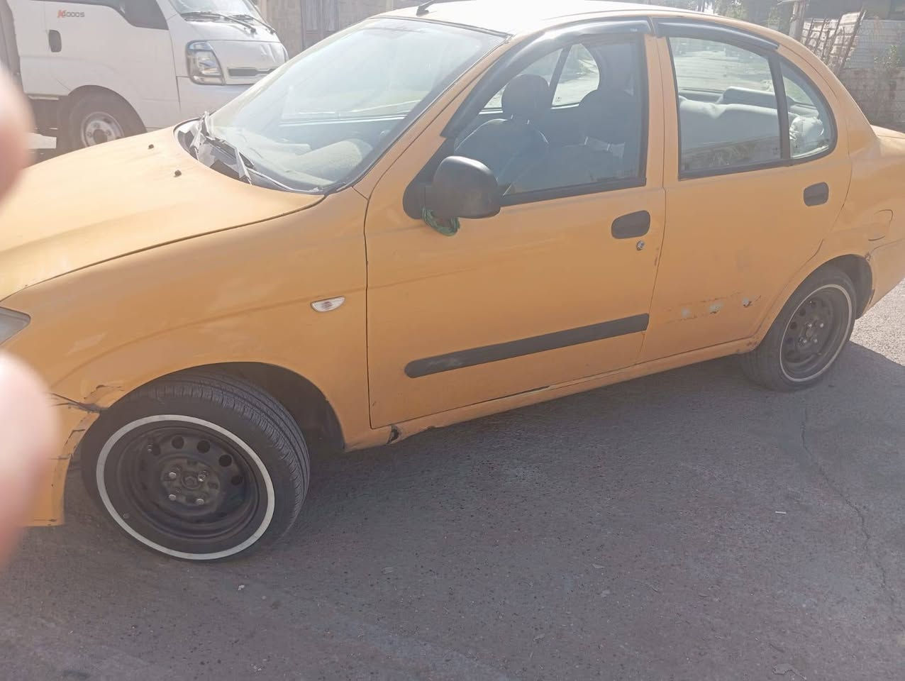 سلام عليكم طيبه حلوه مرتبه مال شغل  كامله من كلشي ناقصها بس تبريد كير مكينه مكفولات تايرات جديده مثل مشوف بلصوره كشير زين مرتب باتري جديد جامه امامه جديده مابهها شخط  السياره بس ولد من منطقتنه  ملاحضه بس البنيد مبدل مكاني بغداد الزعفرانيه شراي اتصل وبيك خير وتدلل وبيها مجال  ***********) (*********** متواجد فيس واتساب بغداد, العراق
