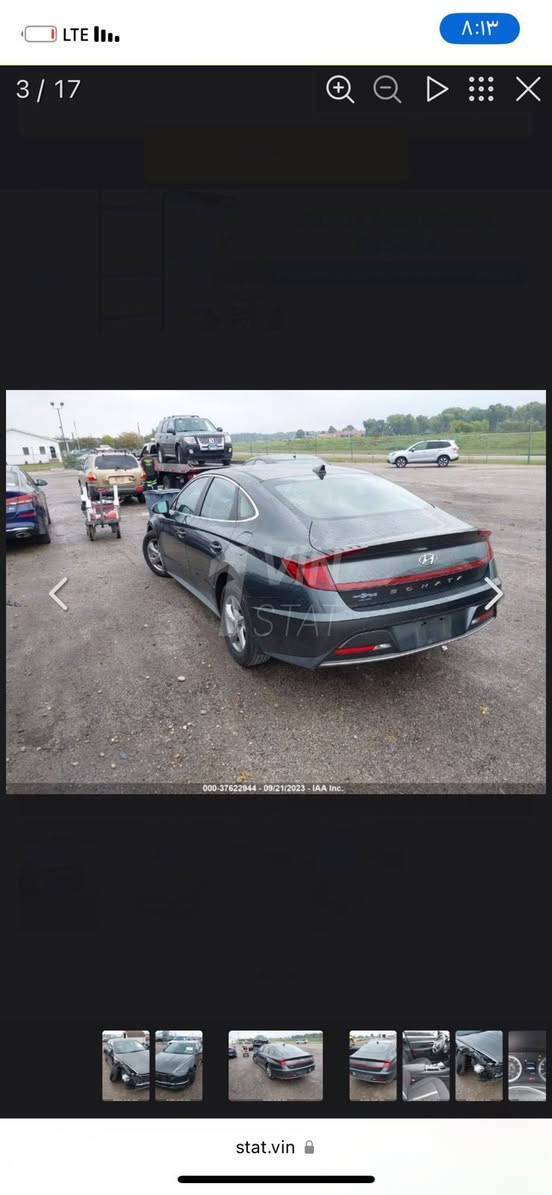 🚗 للبيع: هيونداي سوناتا 2023
📍 مكان السيارة: بغداد – الغزالية
📞 للتواصل: ***********
💰 السعر: 155ورقة – قابل للتفاوض
📊 المسافة المقطوعة: 54000مايل
🛠️ المحرك: 4 سلندر – 2500cc

⚙️ المواصفات:
• توقف ذاتي أمامي وخلفي
• رادار جانبي
• هاند بريك بصمة
• توقف عند فتح الأبواب
• قيادة ذاتية

⚠️ أضرار السيارة:
• وارد أمريكي
• الحادث الجاملغ الأمامي الأيمن
• الإيرباكات سليمة
• صور الحادث مرفقة مع الصور

📌 تفاصيل إضافية:
• رقم السيارة: السليمانية الدولي الجديد
•
