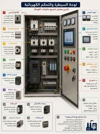 لوحة السيطرة والتحكم الكهربائية (Control Panel)  تقدم شركة الفضل الهند...