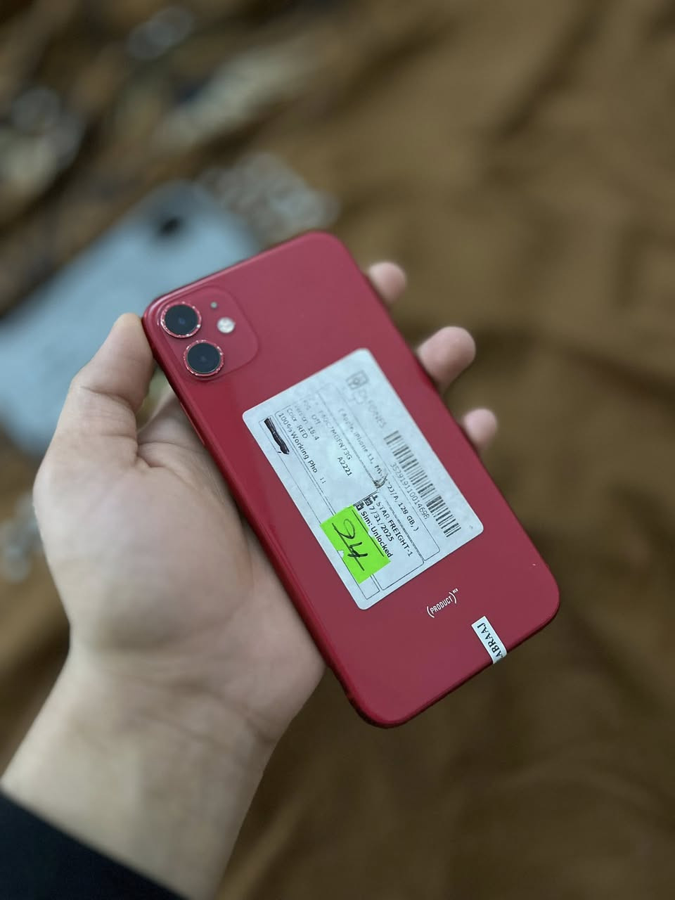 السلام عليكم
ايفون 11 عادي
ذاكره 128 
نموذج M
الجهاز وتربروف مداخل صيانة بلادي 
بطاريته 94 مرفوعة بالحاسبة 
تك خط فيس ايدي شغال 
الجهاز نظيف سعره 270 وبي مجال


**إذا كنت صاحب هذا الإعلان وتريد حذفه لأي سبب، رجاءا أرسل رسالة إلى الدعم الفني**