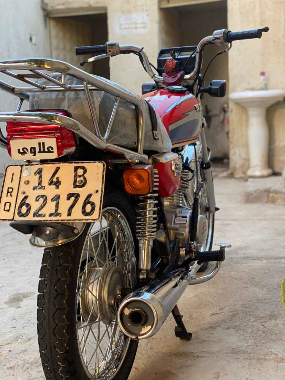 سلام عليكم درجه ايراني موديل 20  البيع تعمير كله جديد مكينة رابيدو رقم وسنويه بسمي شرط تحويل مكاني بصره الهارثه دور سعر 1700وبيه مجال الشراي فقط ما تشتري لا تراسل 
***********
