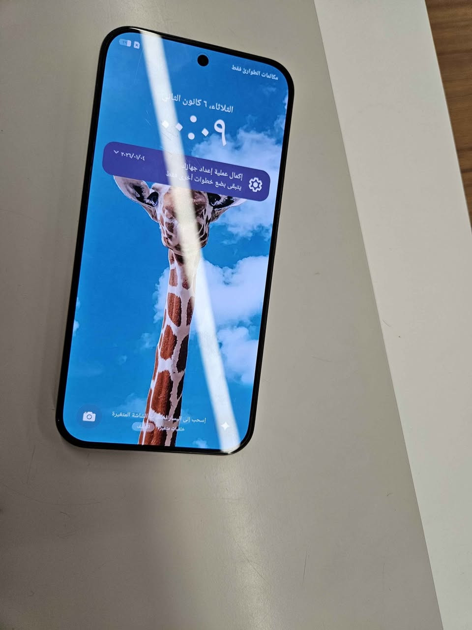 Realme 16 pro
Ram 8 gb
Storage 512 gb
حسابی نوێی بۆ بکە!  هیچ فەرقی نییە لەگەڵ نوێ 🔥 
کامل ئەشیا
نرخ ٥٤٠،٠٠٠ قفڵ، سعری جێگیرە
گەیاندن بەردەستە السليمانية, العراق


**إذا كنت صاحب هذا الإعلان وتريد حذفه لأي سبب، رجاءا أرسل رسالة إلى الدعم الفني**