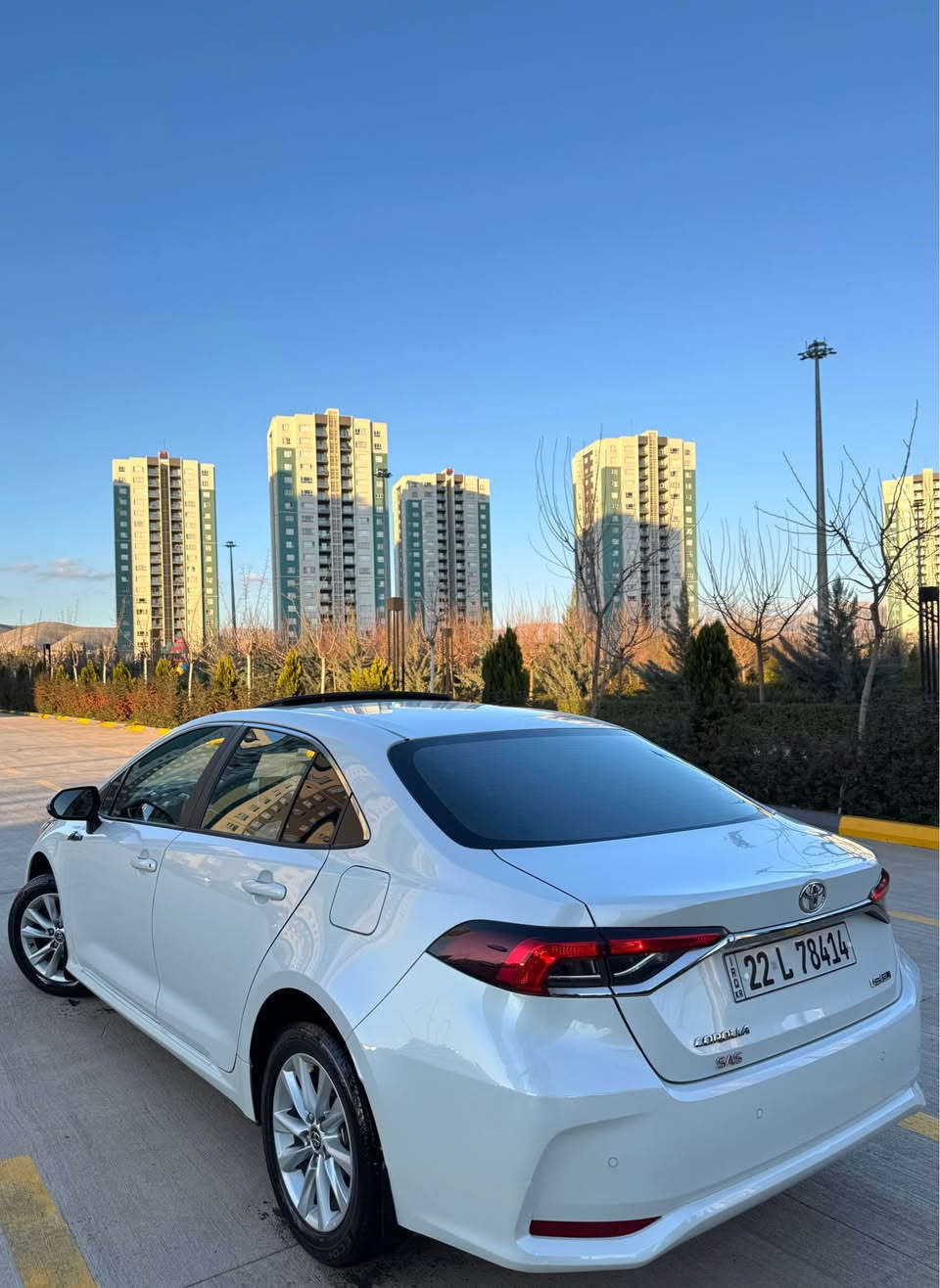 COROLLA 2023
‎
‎کرۆلا مۆدیل ٢٠٢٣ 
‎سفری شەریکەی ساز
‎ هەزار ڕۆشتوە (43)
‎هیجی پیوە نییە دەعامی بۆ دەعامی بی سارد بێ بۆیاخ.
‎فول مواسەفات 
‎سڵاید بەصمە شاشە کامیرا حاسە سوکان ڤۆلیۆم تەلەفون تبرید لمس و مرکزی،
شوێن: سلێمانی 
‎سعر :184 $ کەمێ مەجالی تیایە
ژم: *********** السليمانية, العراق
