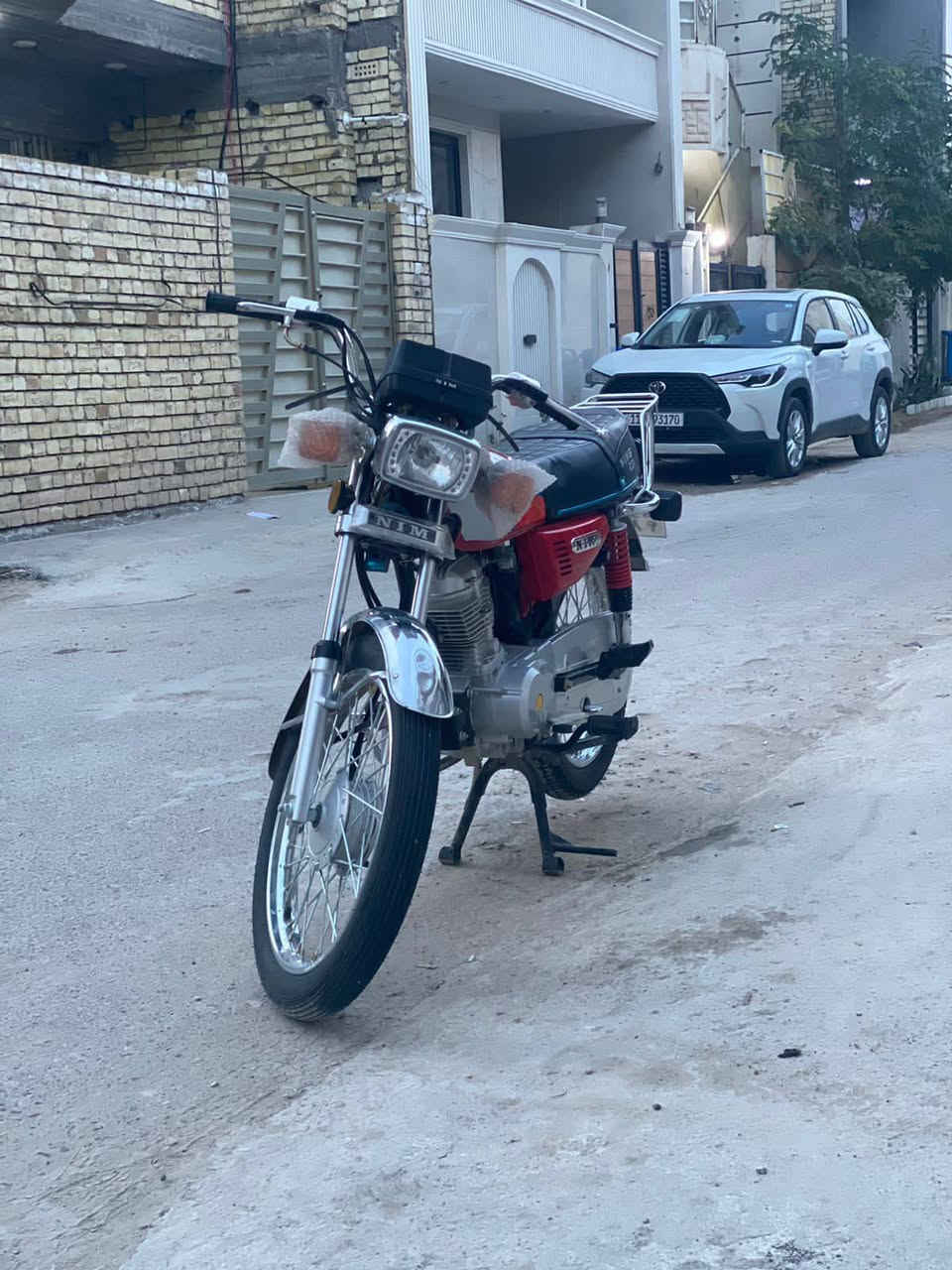 مرخصت الأدمن سلام عليكم دراجة ايراني جديدة لوك مديل 25 متياز دراجة نضيفة حيل  سعر 625 و بية مجال رقم مبايل
‏‪0771 346 9384‬‏ فقط واتساب
