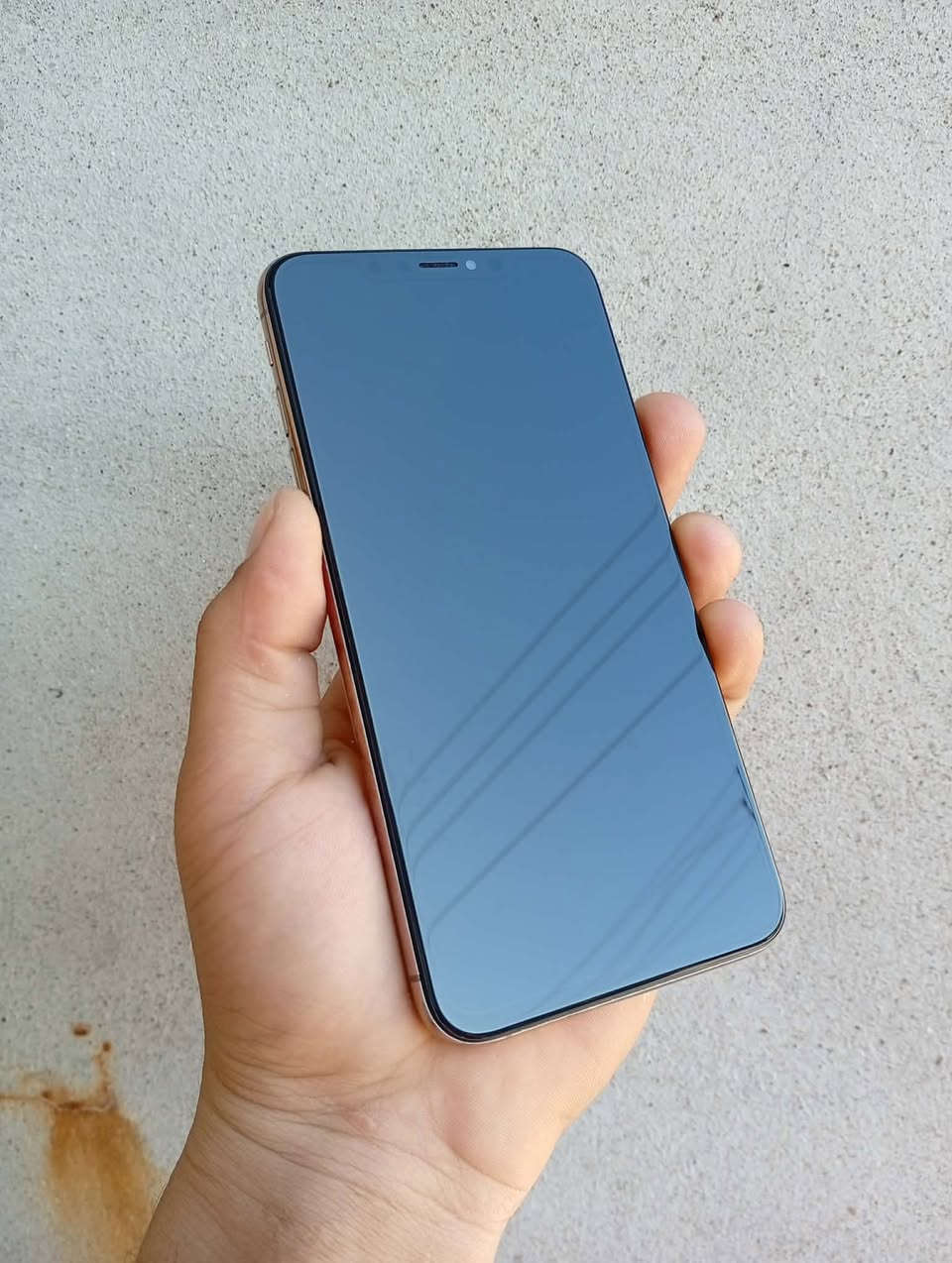 سلام عليكم … مكاني كركوك 

جهاز ايفون XS MAX ذاكره 64 كيكه بطاريه 100 نموذج M\LLA تك سيم كارت او يدعم شريحة الكترونية شاشه 3 خيارات فقط فقط بطاريه مبدل اصلي ابد ماتصرف شحن او فيس ايدي واكف بس الباقي كل جسمه شغال مابي اي عيب اب شرط تاخذه للبيع او مراوسه سعر 190 الف بي مجال شراي اتصل ***********
