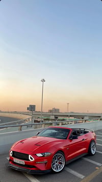 شباب فورد موستنك GT  5.0 للبيع السياره فول موصفات للئخير خنك كشنات جلد...