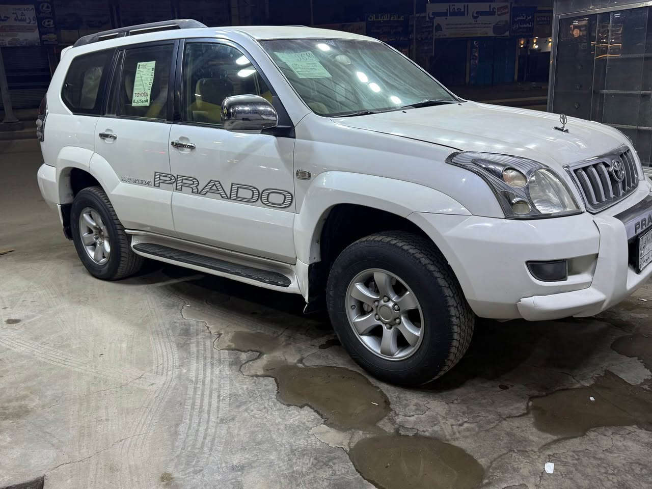 تيوتا برادو موديل 2007 رقم بصره سياره خليجي بيها صبغ نص الباب مال سايق فقط والباقي كفاله من ظربه وتبديل وصبغ سياره مكينه اربعه سلندر سبعه راكب دفع رباعي دبل شاشه بدشبول وبلتنته تبريد ثلاث قطع مركزي سياره جاهزه حداديه توب كير مكينه تبريد تدفئه كله شغال سعر 125 ميسان لعماره *********** غير متواجد ع نت المجر الكعبي, ميسان
