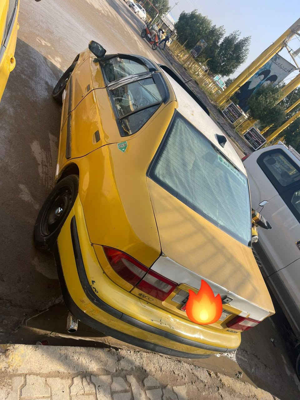 سمند للبيع موديل 12هيئه مصفره غرامه مروريه عليه 100رقم واسط تبريد شغال مالكها ب الكوت يريد مداور سنويه نافذه رايد بيع اومراوس بدون فروقات الاستفسار علئ الرقم الواتساب *********** السعر 27وبيها مجال
