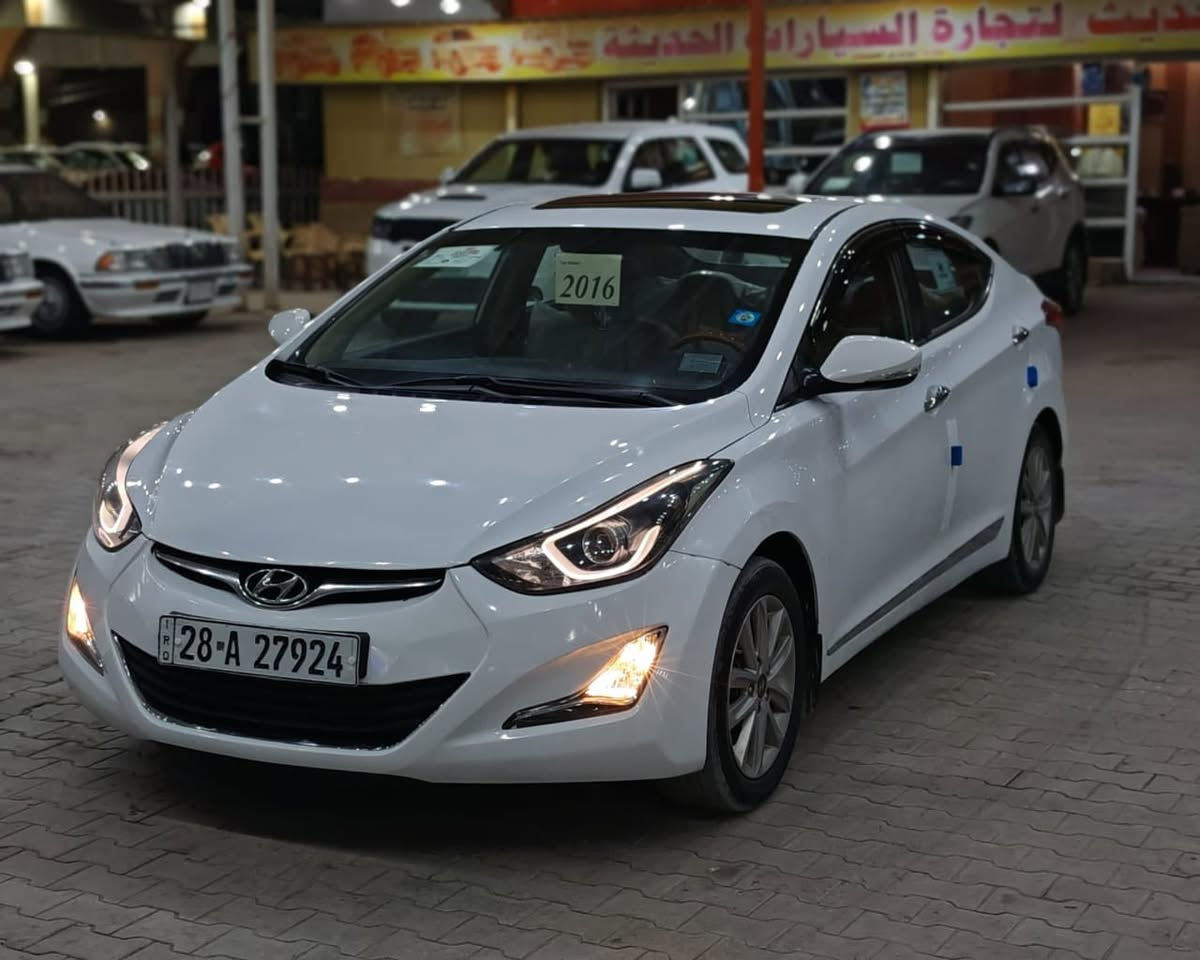 سلام عليكم
النترا 2016 خليجي 
فول عدى البصمة 
فتحة سقف 
شاشه كامرة دوارة 
لايت لد بلاجكتور 
اشاير بالمري
مري شفط
قطعتين تبريد 
تحكم ستيرن 
نيكل يدات وبيبان 
داخل بيجي صاج 
رقم نجف دولي تحويل مضمون

بيها صبغ بين الباب والجاملغ الخلفي نص بنص اثر شخط 
وبيها صبغ كصة البنيد بالبداية 
مكفولة من الضربه والفتح 

السعر 118 وبيها مجال 
مكاني نجف ***********
