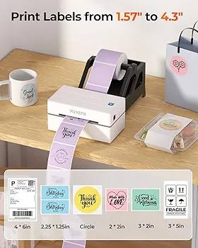 طابعة ملصقات حرارية بلوتوث MUNBYN.
تستخدم لطباعة ملصقات الشحن والباركود. 
تتصل عبر البلوتوث وتعمل مع أنظمة التشغيل المختلفة مثل iOS و Android و Windows و Mac OS. 
سرعة الطباعة عالية تصل إلى 150 مم/ثانية
السعر 45 الف
@إشارة


**إذا كنت صاحب هذا الإعلان وتريد حذفه لأي سبب، رجاءا أرسل رسالة إلى الدعم الفني**