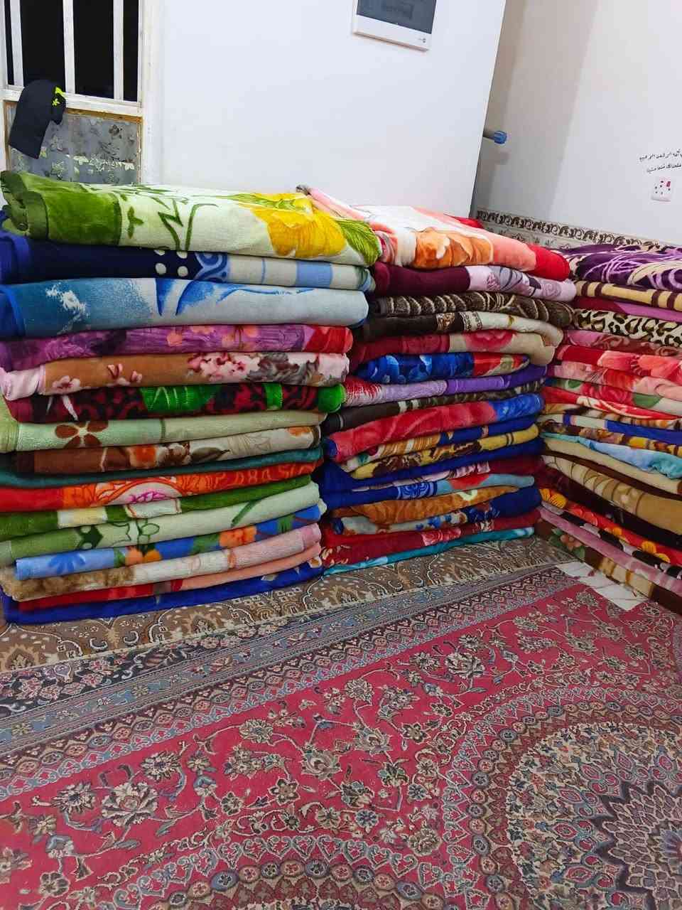 بطانيات باله اثخان ونفرين كبارب9القطعه ***********بي واتساب
