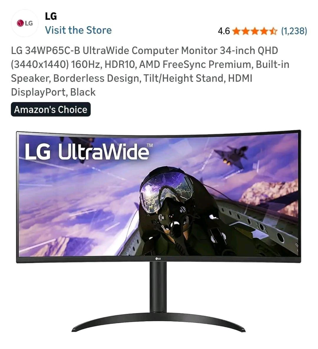 شاشه الترا وايد مقوسه حجم 34 دقه 1440/3440 حلوه والوان حلوه جدا سبب البيع تطوير الى G9 49 بيه عده فلاتر وتقنيه HDR ادمن وافق ورده ❤️


**إذا كنت صاحب هذا الإعلان وتريد حذفه لأي سبب، رجاءا أرسل رسالة إلى الدعم الفني**