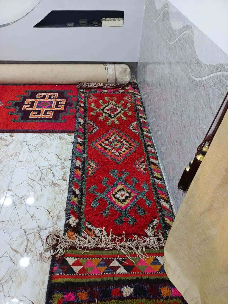السلام عليكم غلايج عدد 10
استعمال قليل نظيفات كلش احلى من الصور
طولهن اكثر من ٣ أمتار 
الزوج على ٤٠ وبيهن مجال للشراي 
العنوان الديوانية ناحية نفر***********واتساب مراسله
